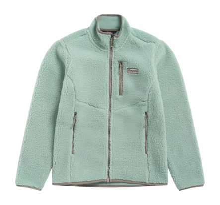 Jas Bergans Women Lunnan Pile Fleece Mint Crush Regular Fit