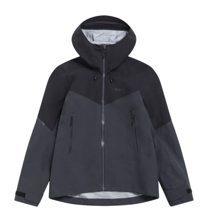 Jas Bergans Women Rabot Alpine 3L Shell Black/Dark Shadow Grey 421 g