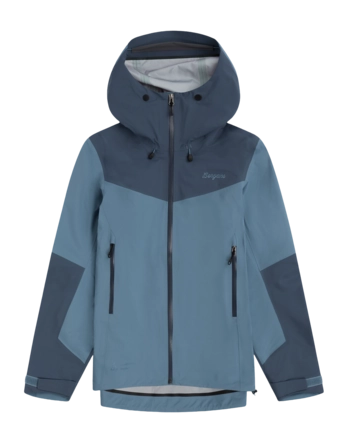 Jas Bergans Women Rabot Light 3L Shell Elemental Blue/Granite Blue Regular Fit