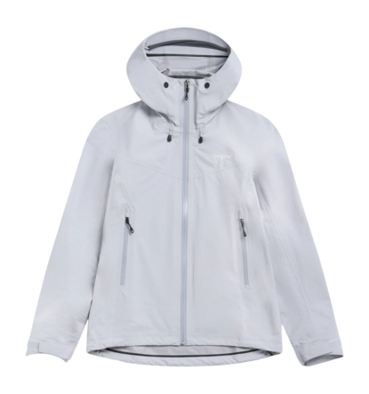 Jas Bergans Women Rabot Pearl Grey Light 3L Shell Regular Fit