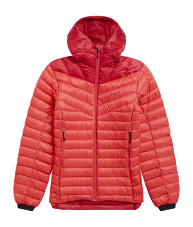Jas Bergans Women Rabot Light Down Hood Peachy Red/Red Regular Fit