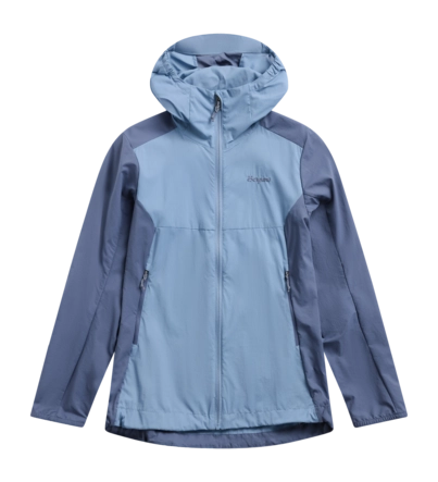 Jas Bergans Women Rabot Elemental Blue/Granite Blue Windbreaker Regular Fit