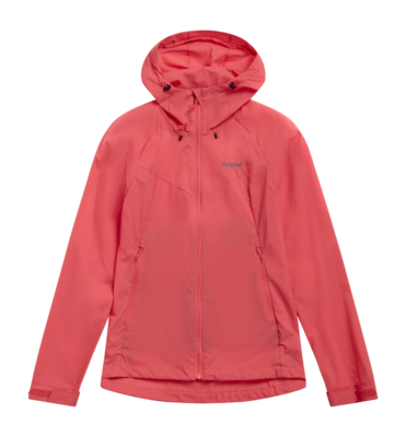 Jas Bergans Women Rabot Peachy Red Windbreaker Jacket Regular Fit