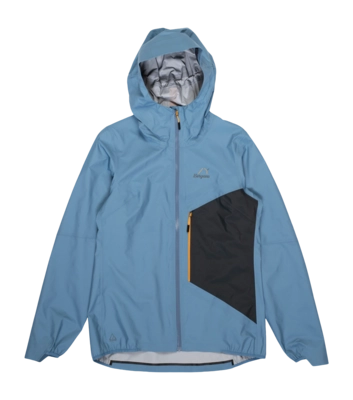 Jas Bergans Women Y LightLine Air 3L Shell Jacket Elemental Blue/Dark Shadow Grey Regular Fit