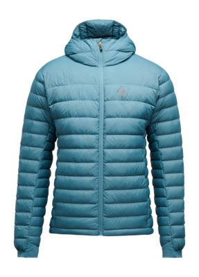 Jas Black Diamond Men Access Down 2.0 Hoody Creek Blue Regular Fit