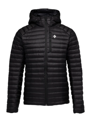 Jas Black Diamond Men Deploy Down 1.0 Hoody Black Slim Fit
