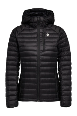 Jas Black Diamond Women Deploy Down 1.0 Hoody Black Slim Fit
