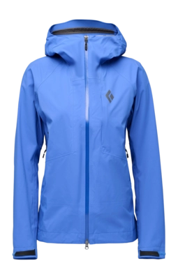 Jas Black Diamond Women Highline Stretch Shell Clean Blue Regular Fit