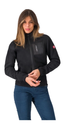 Jas Castelli Women Classico Fleece Black