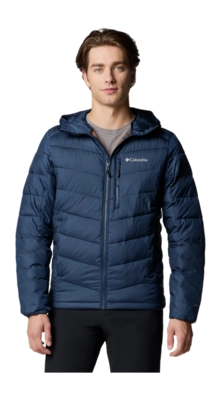 Jas Columbia Men Labyrinth Loop II Hooded Jacket Collegiate Navy Regular Fit