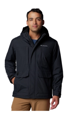 Jas Columbia Men Landroamer Sherpa Lined Jacket Black Regular Fit