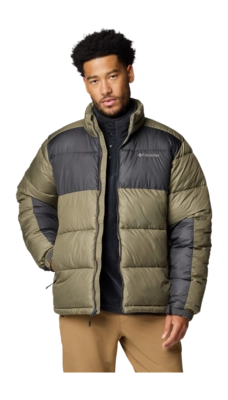 Jas Columbia Men Pike Lake II Jacket Stone Green Shark Regular Fit