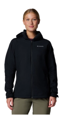 Jas Columbia Women Cascade Ridge II Jacket Black Regular Fit