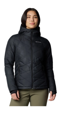 Jas Columbia Women Heavenly Hooded Jacket Black Regular Fit