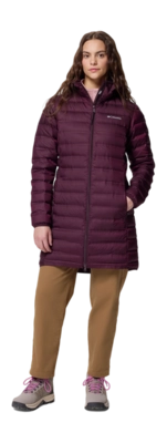 Jas Columbia Women Lake 22 II Down Long Hooded Jacket Moonvista Regular Fit