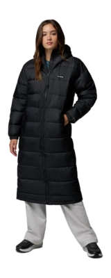 Jas Columbia Women Pike Lake III Long Jacket Black Regular Fit