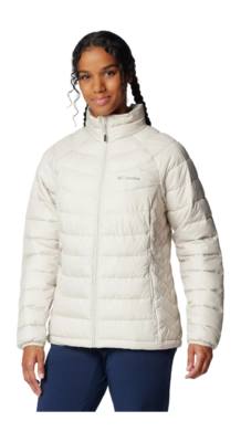 Jas Columbia Women Powder Lite II Full Zip Jacket Dark Stone Regular Fit