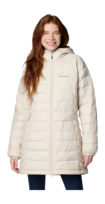 Jas Columbia Women Powder Lite II Mid Jacket Dark Stone Regular Fit