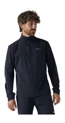 Jas Cortazu Men AR Active Softshell Jacket Black Regular Fit