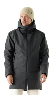 Jas Cortazu Men Delta INS Parka 10M Dark Grey Regular Fit