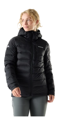 Jas Cortazu Women Mountain INS Hooded Jacket 10M Black Regular Fit