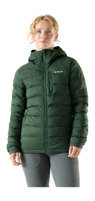 Jas Cortazu Women Mountain INS Hooded Jacket 10M Dark Green Regular fit
