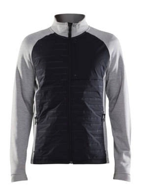 Jas Craft Men ADV Unify Hybrid Jacket Grey Melange-Black