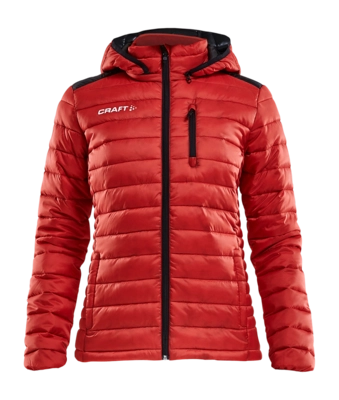 Jas Craft Women Isolate Jacket Bright Red Regular Fit