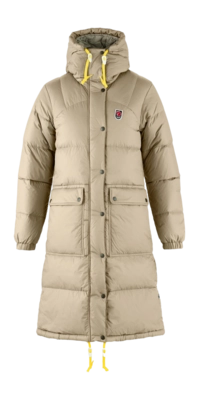Jas Fjällräven Women Expedition Long Down Parka Fossil