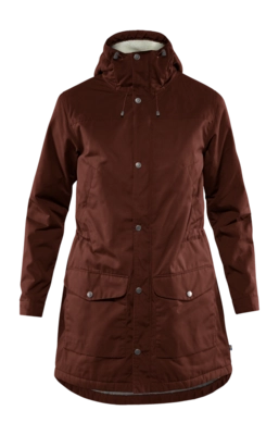Jas Fjällräven Women Greenland Winter Parka Maroon