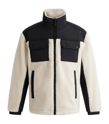 Jas Fusalp Men Flockoon Desert/Noir Loose Fit