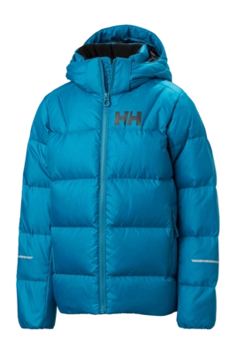 Jas Helly Hansen Junior Isfjord Down Jacket 2.0 Cerulean Blue Regular Fit