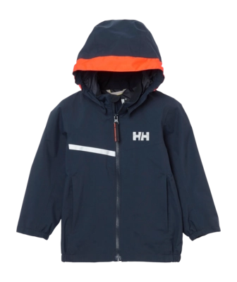 Jas Helly Hansen Kids Shelter HT Jacket Navy HELLY TECH Performance