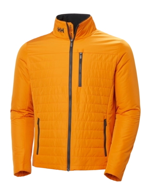 Jas Helly Hansen Men Crew Insulator Jacket 2.0 Ignite Orange Regular Fit