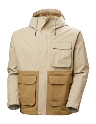 Jas Helly Hansen Men Escape Utility Rain Jacket Elmwood Loose Fit