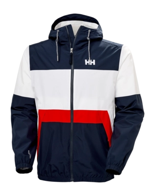 Jas Helly Hansen Men Koster Rain Jacket Navy HELLY TECH Protection