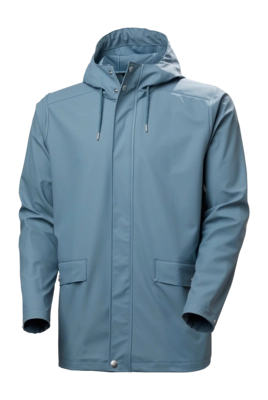 Jas Helly Hansen Men Moss Rain Coat Washed Navy Regular Fit