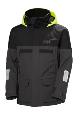 Jas Helly Hansen Men Pier Jacket 4.0 Ebony HELLY TECH Performance