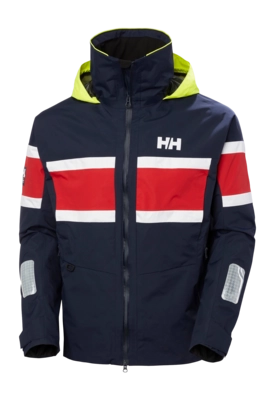 Jas Helly Hansen Men Salt Original Jacket Navy HELLY TECH Performance