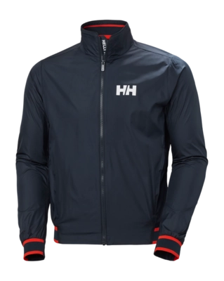 Jas Helly Hansen Men Salt Windbreaker Jacket Navy Regular Fit