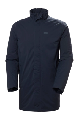 Jas Helly Hansen Men Urban Pro Insulated Rain Coat Navy Regular Fit