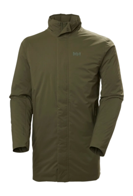 Jas Helly Hansen Men Urban Pro Insulated Rain Coat Utility Green Regular Fit