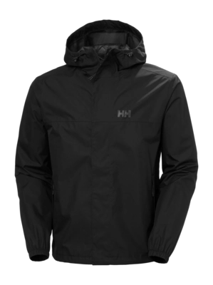 Jas Helly Hansen Men Vancouver Rain Jacket Black Regular Fit
