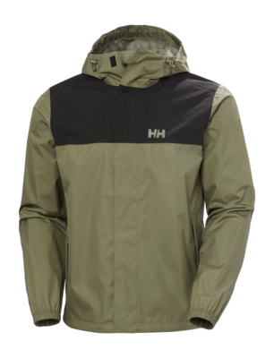 Jas Helly Hansen Men Vancouver Rain Jacket Lav Green Regular Fit