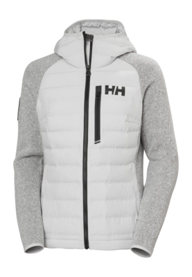 Jas Helly Hansen Women Arctic Ocean Hybrid Insulated Grey Fog Regular Fit