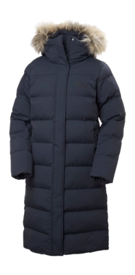Jas Helly Hansen Women Aria Long Parka Navy Regular Fit