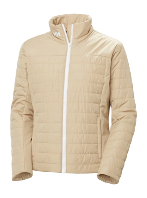 Jas Helly Hansen Women Crew Insulator Jacket 2.0 Khaki / Sand Regular Fit