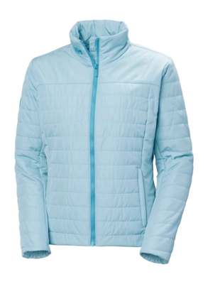 Jas Helly Hansen Women Crew Insulator Jacket 2.0 Light Cyan Regular Fit