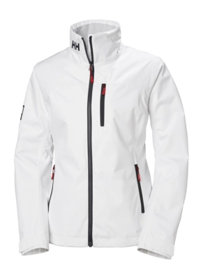 Jas Helly Hansen Women Crew Jacket 2.0 White HELLY TECH PROTECTION