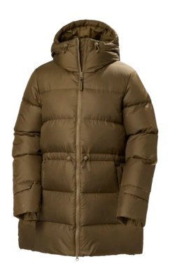 Jas Helly Hansen Women Essence Down Parka Sepia Regular Fit